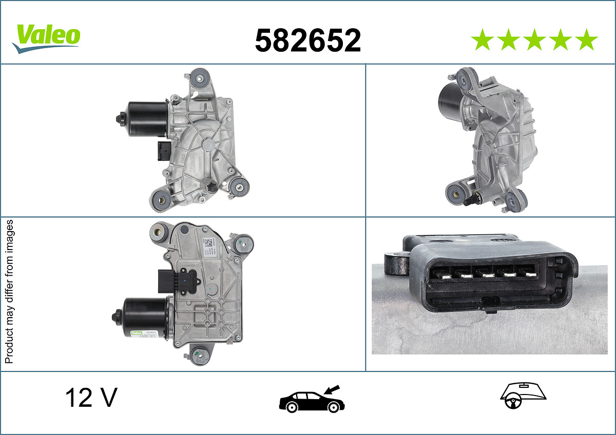 WIPER MOTOR FRONT LHD DS CITROEN DS DS5
